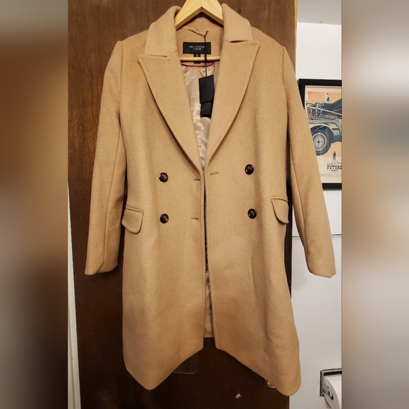 Camel colour winter jacket - Picture 4 of 4